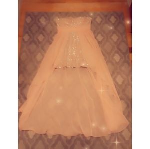 Strapless Prom Dress